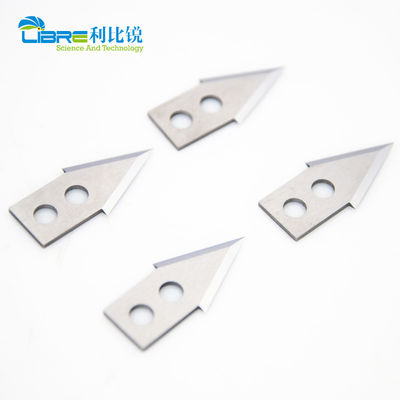 شفرات القطع الصناعية من كربيد التنجستن 34x16x1mm مع 2 ثقب صغير دائري